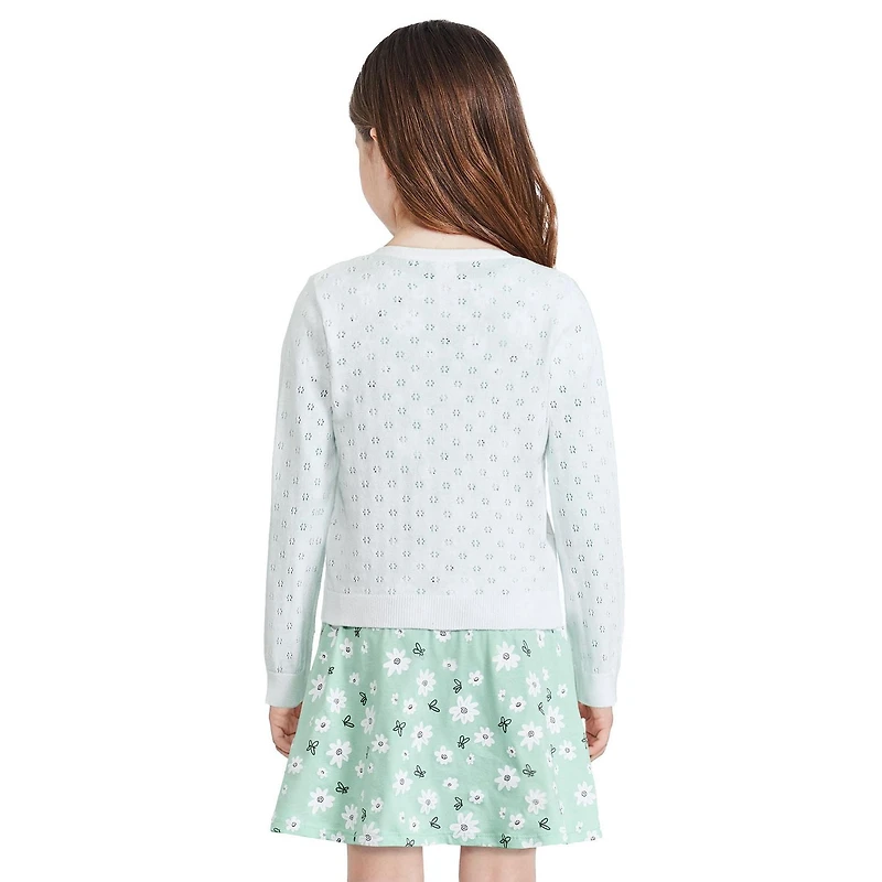 George Girls' Pointelle Cardigan
