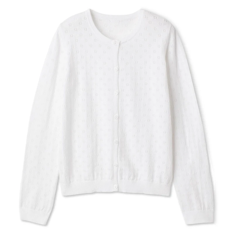 George Girls' Pointelle Cardigan