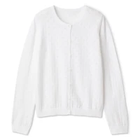 George Girls' Pointelle Cardigan
