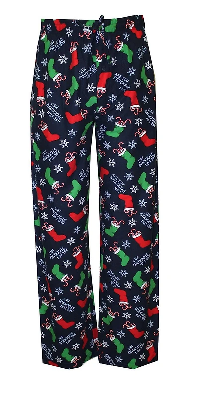 Pantalon de Pyjama en polaire avec toute imprimé des fêtes