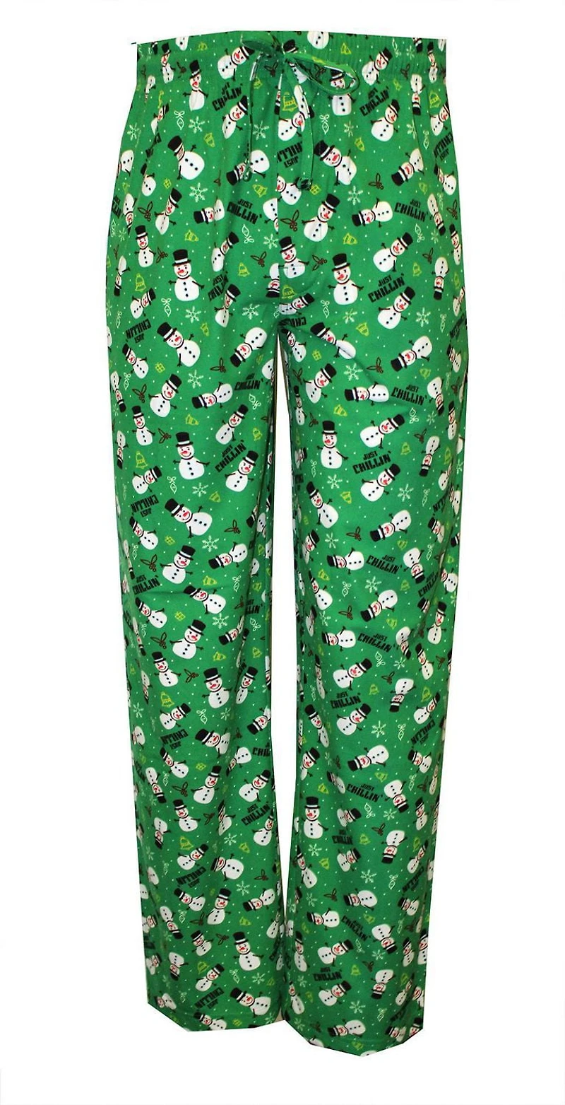 Men’s holiday all over print fleece sleep pant