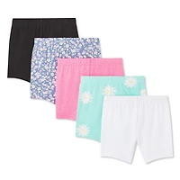 George Baby Girls' Bike Short 5-Pack
