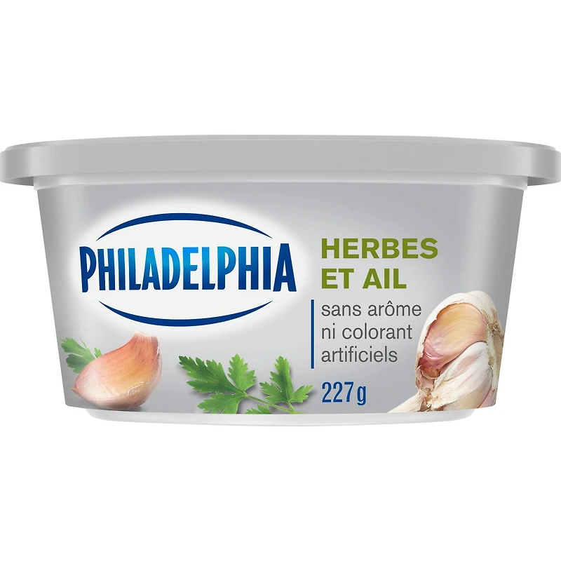 Produit Fromage À La Crème Herbes Et Ail