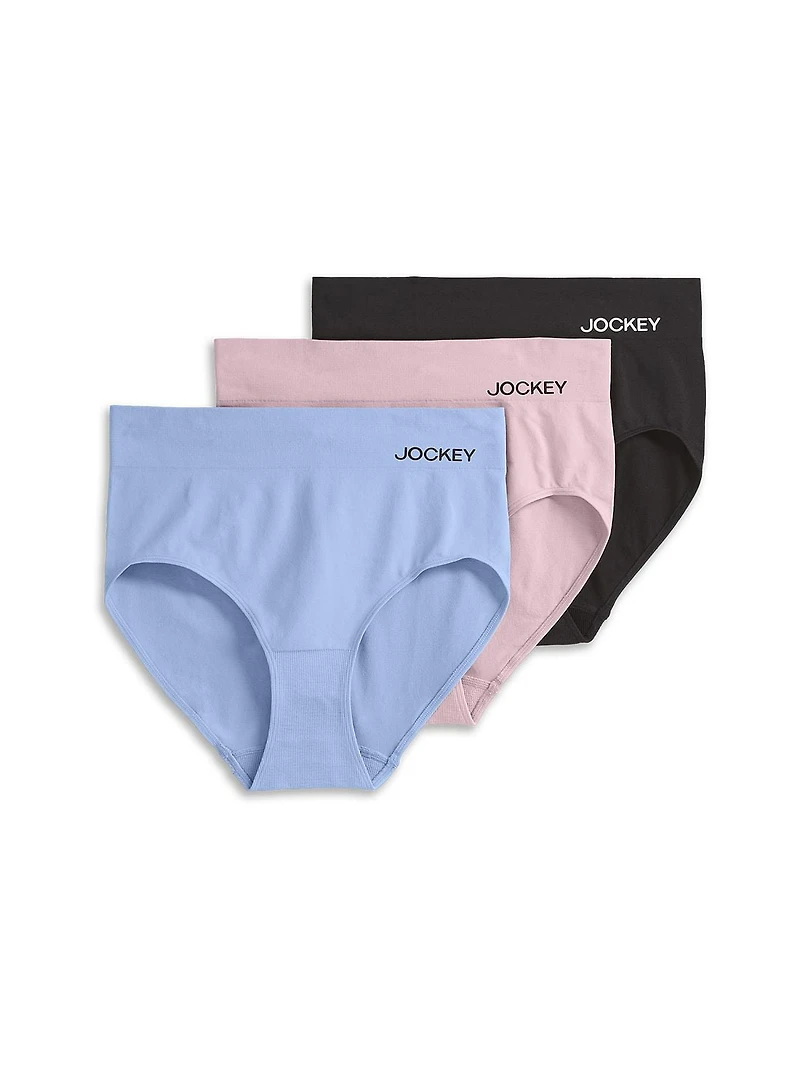 Jockey® Essentials Eco•Seamfree® 3PK Brief