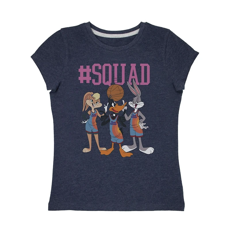 Space Jam Girl's Short Sleeve T-Shirt