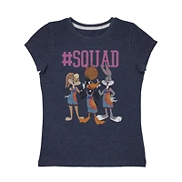 Space Jam Girl's Short Sleeve T-Shirt