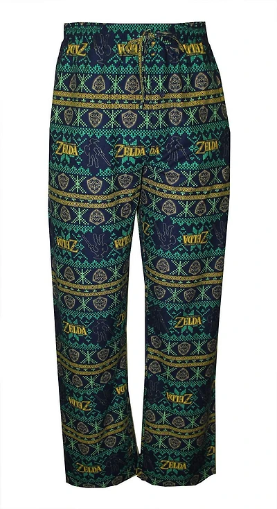 Zelda Men's all over print fleece sleep pant