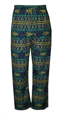 Zelda Men's all over print fleece sleep pant
