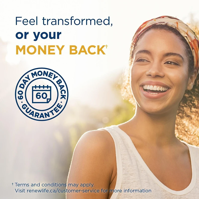 Renew Life® Ultimate Flora® Daily Care™ Probiotic, 30 Billion Active Cultures, 30 Vegetarian capsules, Support your digestive health.