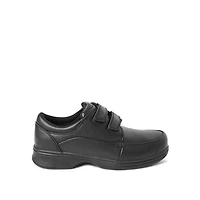 Dr.Scholl's Men's Self-Adhesive Strap Leather Shoes