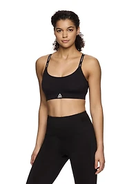 Reebok Soutien-gorge de sport à faible impact Favorite Racerback pour femme avec bonnets amovibles Tailles S-2XL