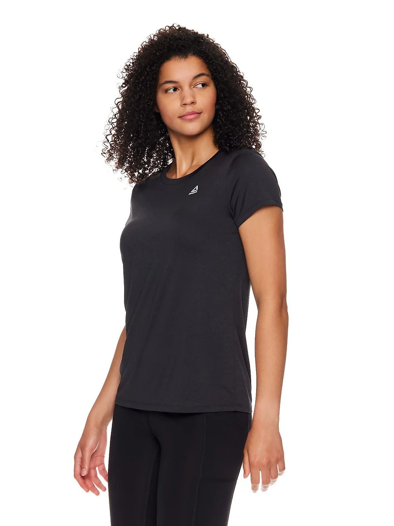 Reebok Womens Legacy Performance Short Sleeve Top, Sizes XS-2XL