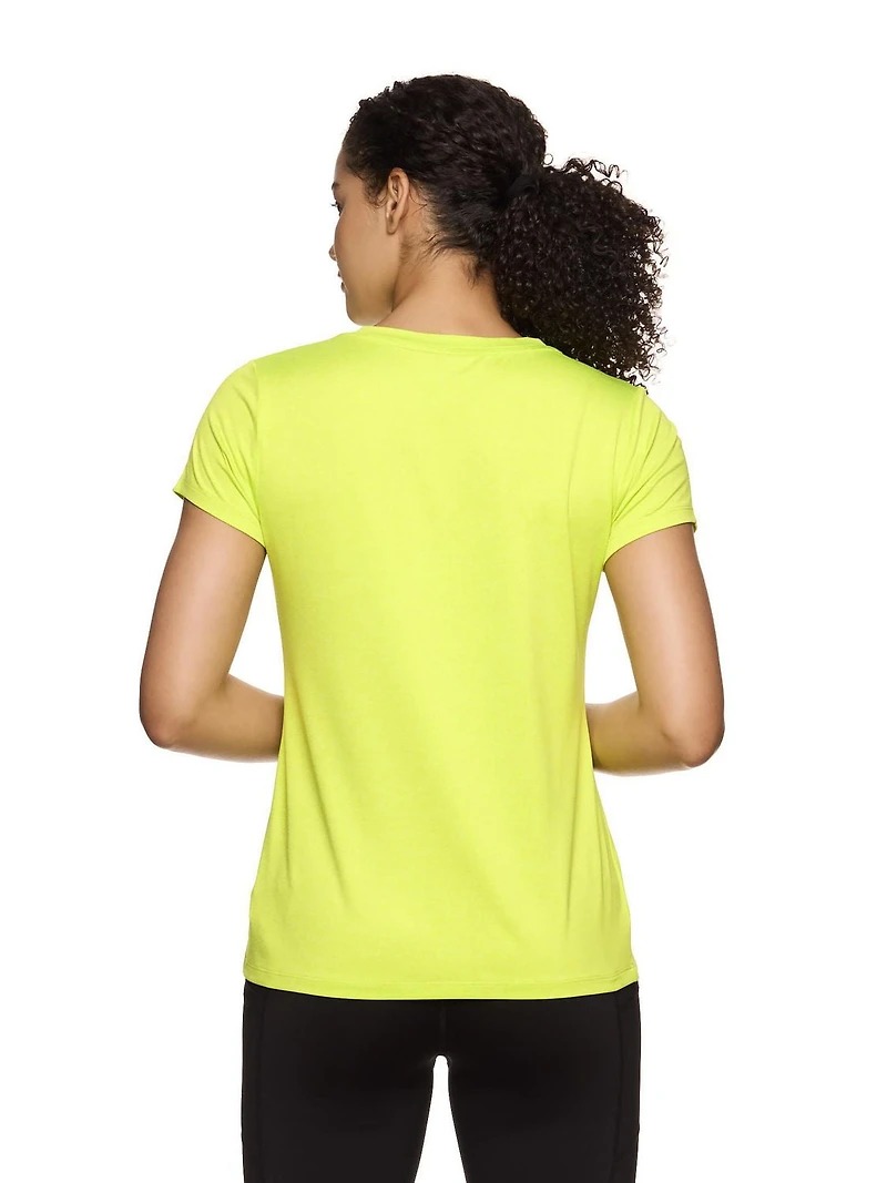Reebok Legacy Performance Haut à manches courtes pour femme Tailles XS-2XL