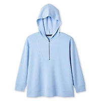 Lane Bryant Women's Plus Quarter Zip Hoodie
