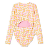 Maillot de bain adapté anti-UV 1 pièce George pour filles