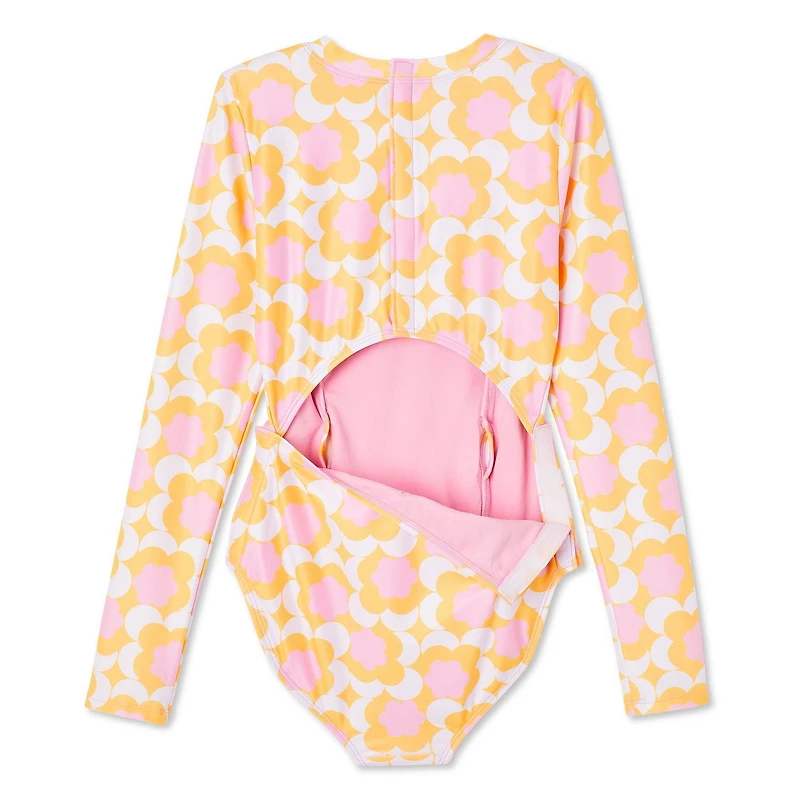 Maillot de bain adapté anti-UV 1 pièce George pour filles