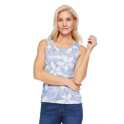 Iyla Women's Interlock Tank, Sizes S-XXL