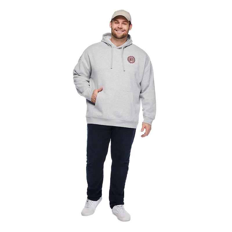 George Big Men's Graphic Hoodie
