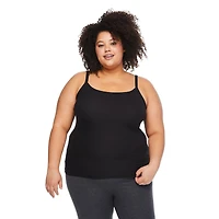 George Women's Plus Rib Tank, Sizes 1X-4X