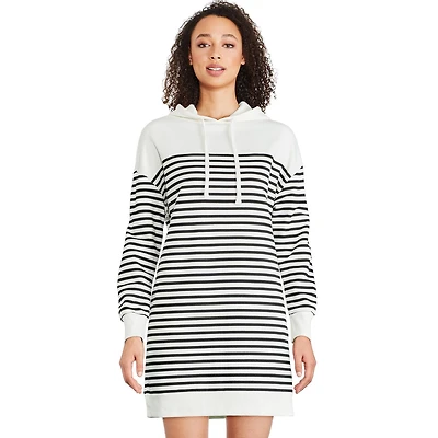 Robe mi-longue en molleton George pour femmes