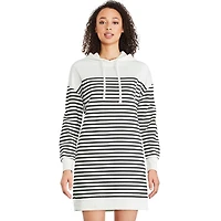 Robe mi-longue en molleton George pour femmes