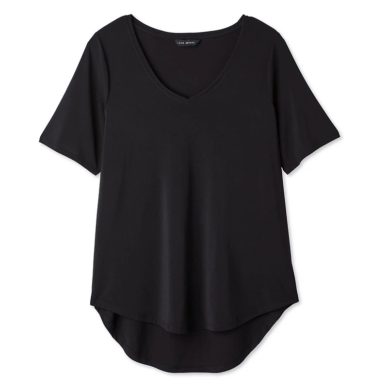 Lane Bryant Women's Plus V-Neck T-Shirt