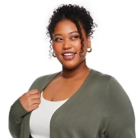 Lane Bryant Women's Plus Open-Front Cardigan