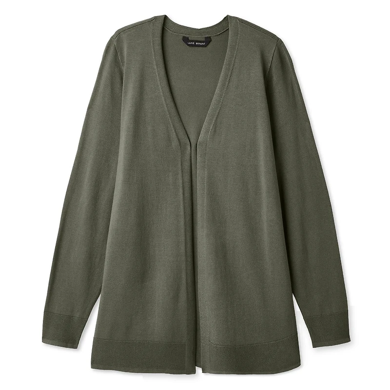 Lane Bryant Women's Plus Open-Front Cardigan