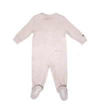 Juddlies Designs - Newborn, Baby, Toddler - Breathe-Eze Collection Sleeper - Cotton - Rosewater Fleck