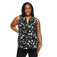 Iyla Women's Plus Crinkle Top