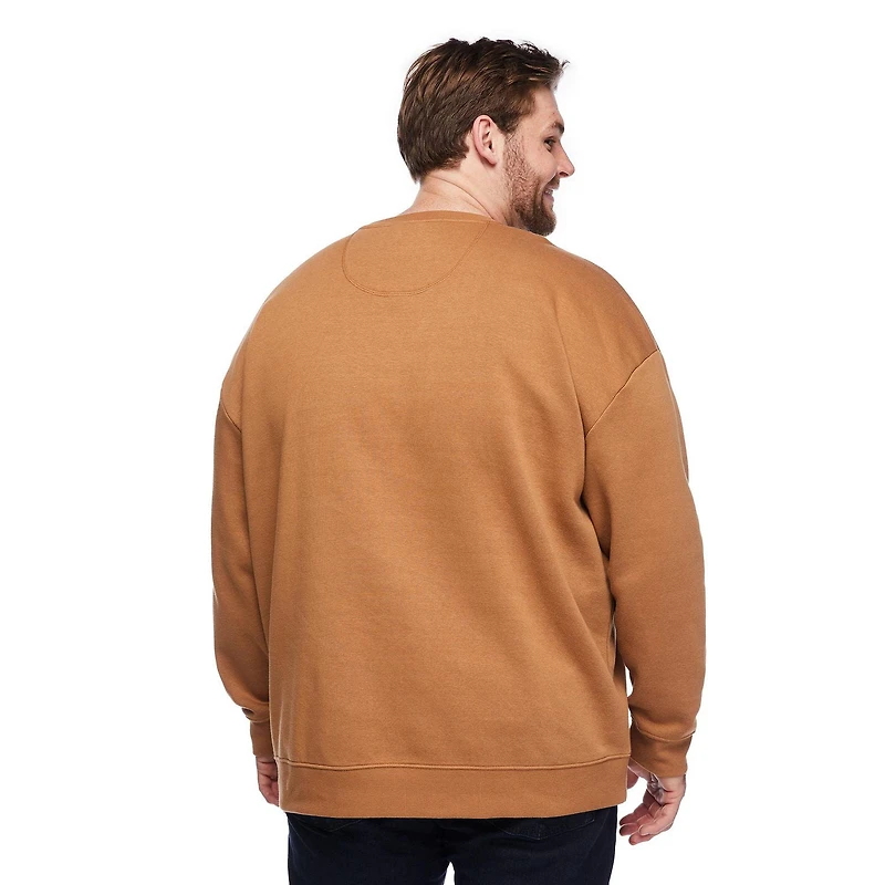 George Big Men's Crew Neck Sweatshirt