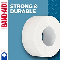 Band-Aid Brand Tough Cloth Tape™, Durable Tape for Securing Bandages and Wound Covers, 1 inch by 10 yards , 1 Count, 2.5 cm x 9.1 m