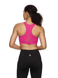 Reebok Soutien-gorge de sport Stronger pour femme avec panneau en maille et bonnets amovibles Tailles XS-XXL