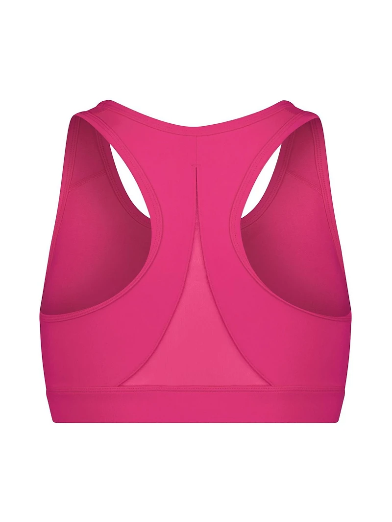 Reebok Soutien-gorge de sport Stronger pour femme avec panneau en maille et bonnets amovibles Tailles XS-XXL