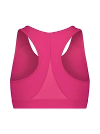 Reebok Soutien-gorge de sport Stronger pour femme avec panneau en maille et bonnets amovibles Tailles XS-XXL
