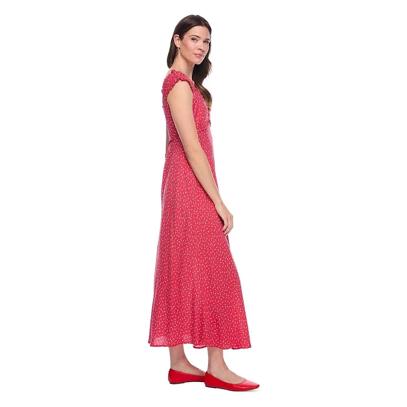George Women's Ruffle Tank Maxi Dress