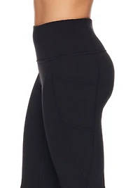 Reebok Pantalon actif quotidien taille haute pour femme avec poches, entrejambe de 31 po Tailles XS-2XL
