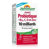 Jamieson Advanced Probiotic 10 Billion + Immune Support, 30 Capsules