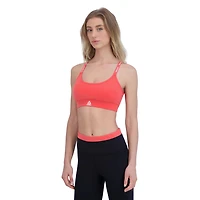 Reebok Soutien-gorge de sport à faible impact Favorite Racerback pour femme avec bonnets amovibles