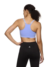 Reebok Women's Low Impact Favorite Racerback Sports Bra with Removable Cups