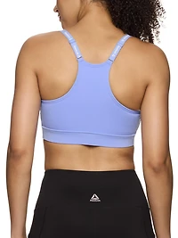 Reebok Women's Low Impact Favorite Racerback Sports Bra with Removable Cups