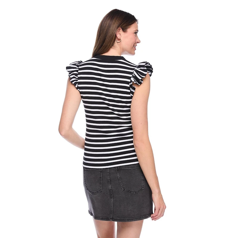 George Women's Flutter Sleeve Top