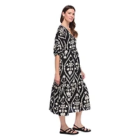 Robe longue en tissu Airflow George pour femmes