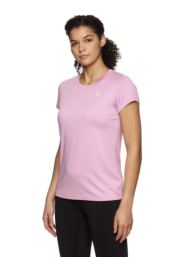 Reebok Womens Legacy Performance Short Sleeve Top