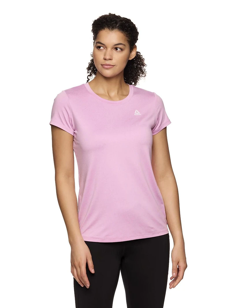 Reebok Womens Legacy Performance Short Sleeve Top