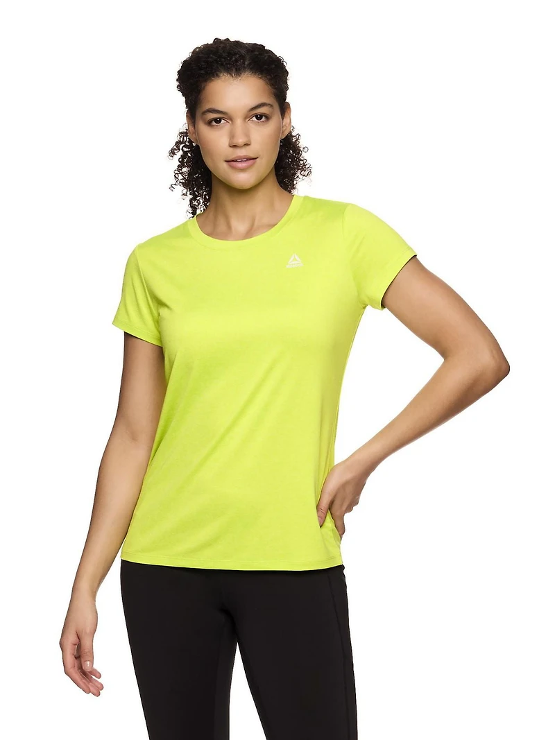Reebok Legacy Performance Haut à manches courtes pour femme Tailles XS-2XL
