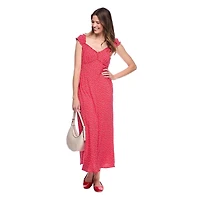 George Women's Ruffle Tank Maxi Dress