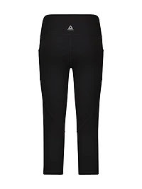 Reebok Women's Everyday Highrise Capri Legging With Pockets 20" Inseam, Sizes XS-2XL