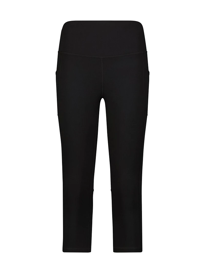 Reebok Women's Everyday Highrise Capri Legging With Pockets 20" Inseam, Sizes XS-2XL