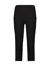 Reebok Legging Capri taille haute de tous les jours pour femmes avec poches, entrejambe de 20 pouces Tailles XS-2XL